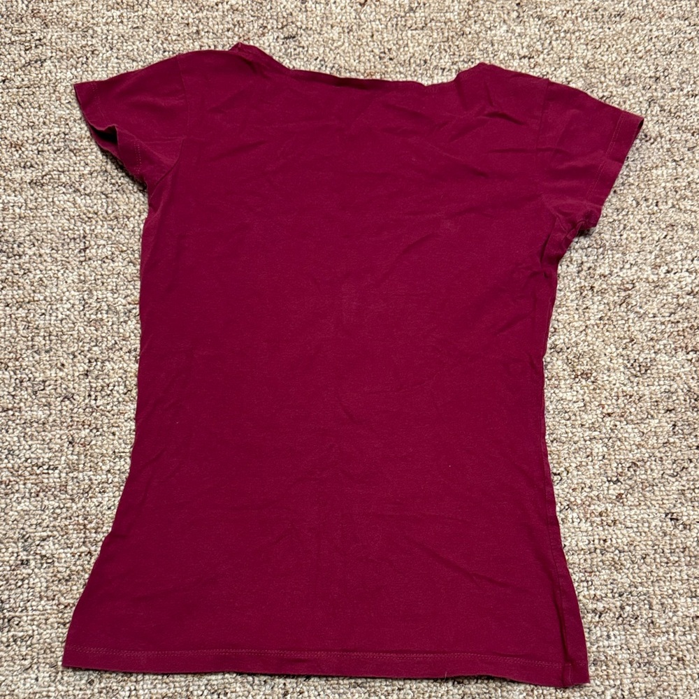 Hard Rock Cafe Women's New York Tee - Wine - Picture 4 of 4
